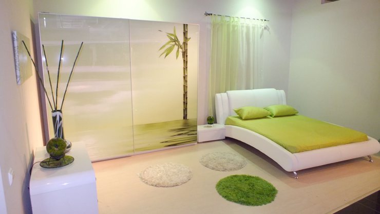 Imaginea Dulap Bambus 2 usi culisante