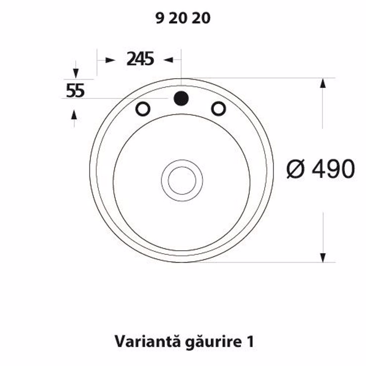 Imaginea CHIUVETA ROTUNDA  92020