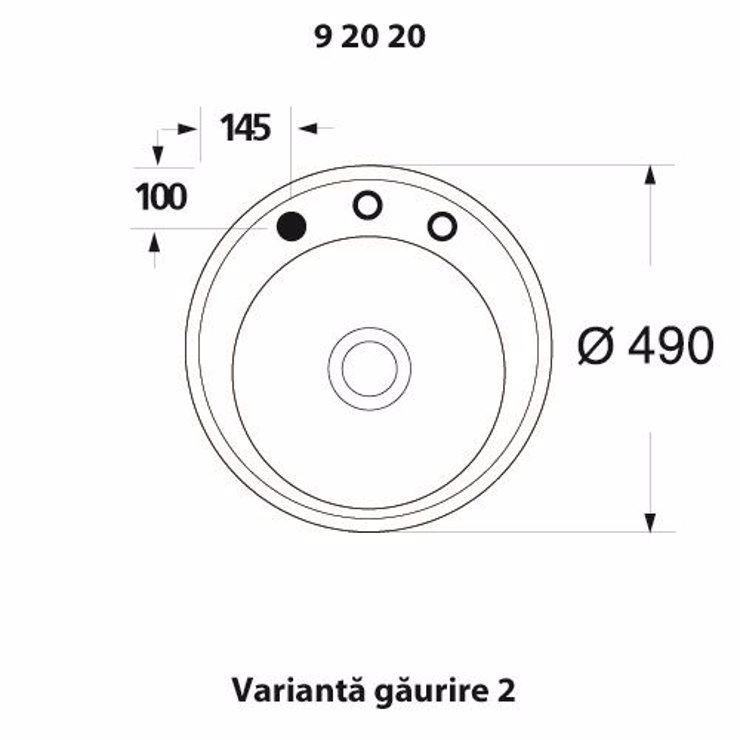 Imaginea CHIUVETA ROTUNDA  92020