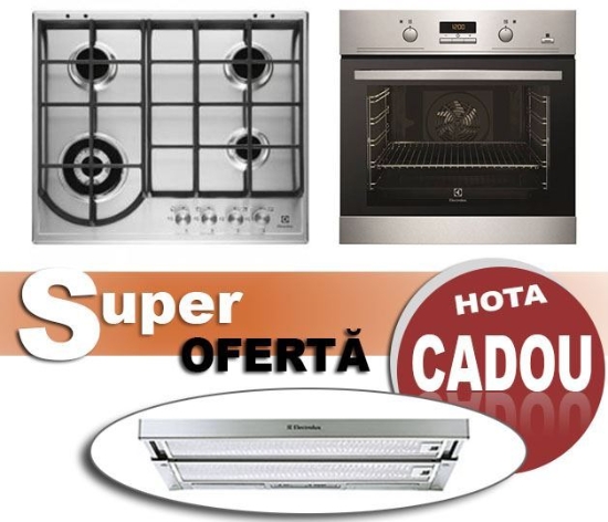 Poza cu Pachet Promo Electrolux BlackFriday 2015