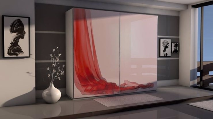 Imaginea Dulap Esarfa 2 usi culisante