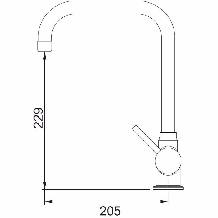 Imaginea Baterie pentru bucatarie Franke Cary Angolo