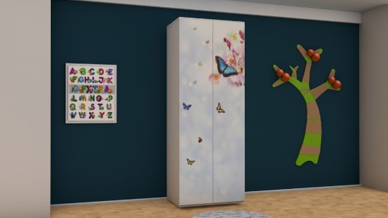 Poza cu Dulap 2 usi Butterfly