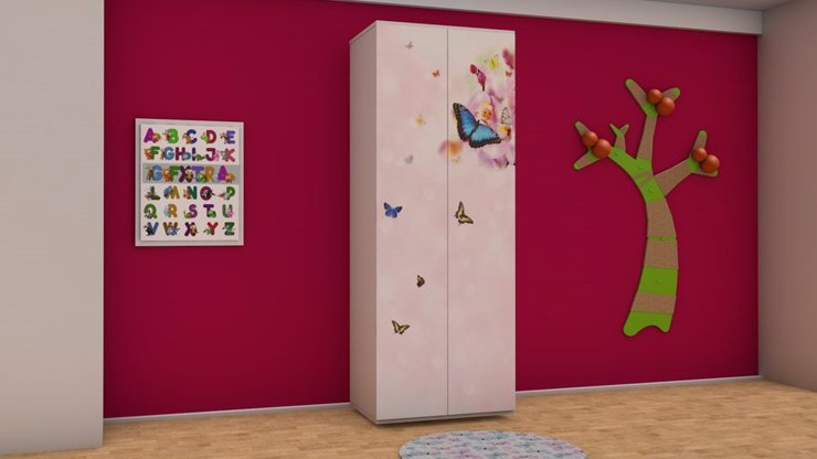 Imaginea Dulap 2 usi Butterfly