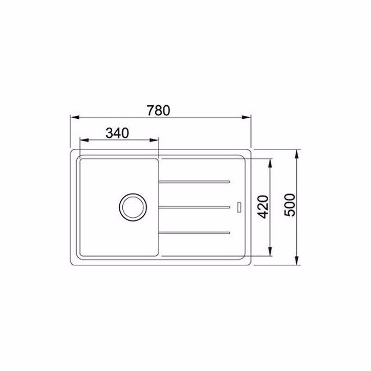 Imaginea Chiuveta Franke Basis BFG 611-78