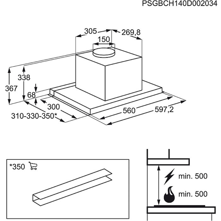 Imaginea Hota AEG DPE5650G