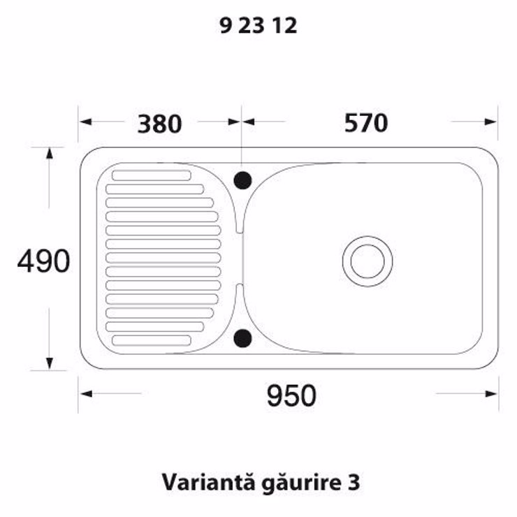 Imaginea CHIUVETA CUVA DREAPTA 212