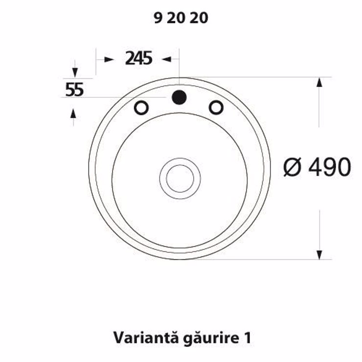 Imaginea CHIUVETA ROTUNDA  220