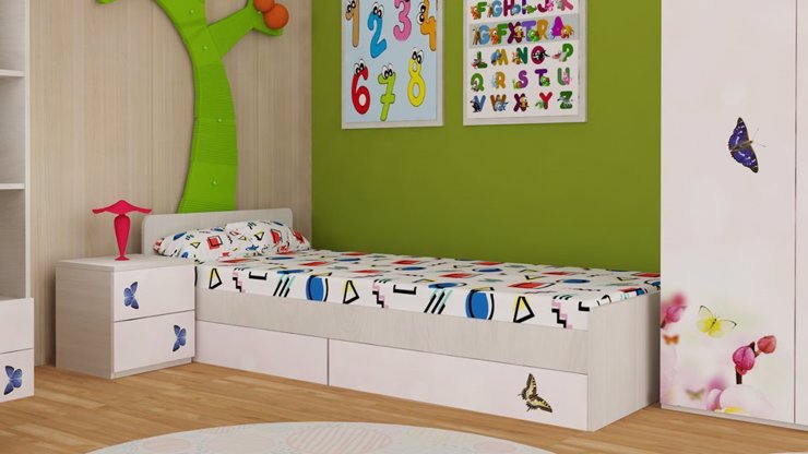 Imaginea Camera tineret Butterfly