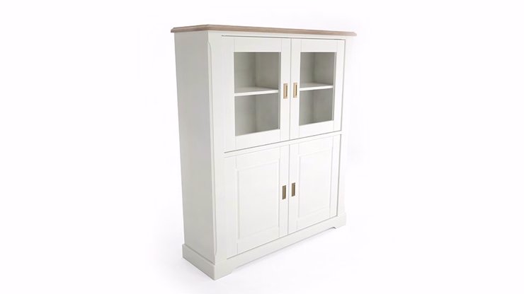 Imaginea Bufet inalt 4 usi Cottage