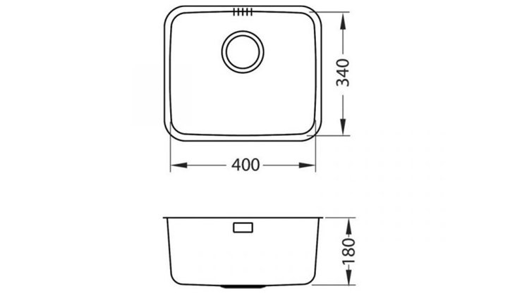 Imaginea Chiuveta inox Luno 20