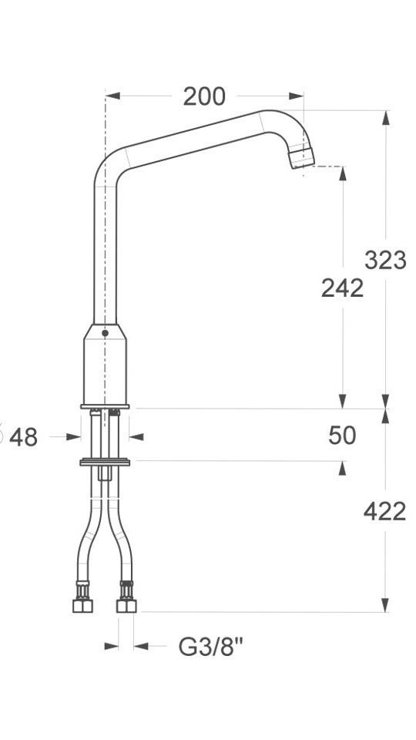 Imaginea Baterie pipa inalta 12914