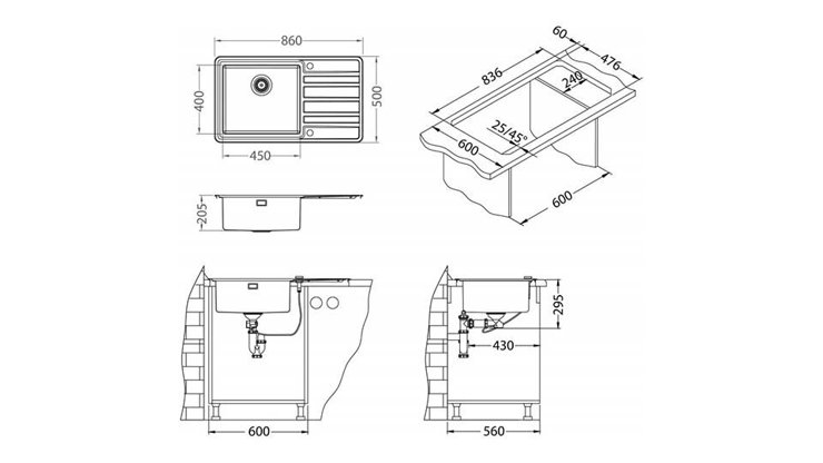 Imaginea Chiuveta Rando 50