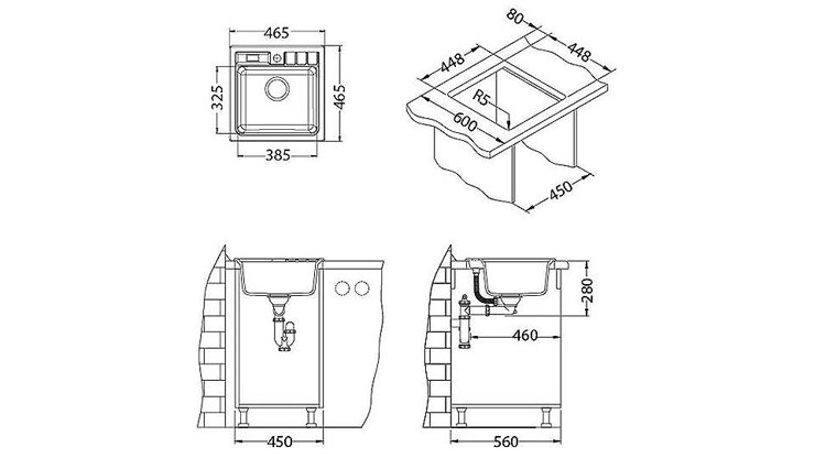 Imaginea Pachet Chiuveta Niagara 20 + Baterie Kati