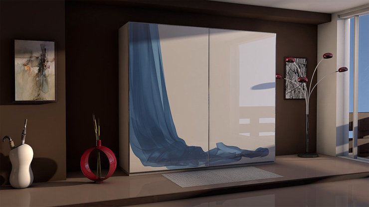 Imaginea Dulap Esarfa 2 usi culisante