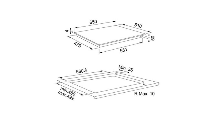 Imaginea Plita Franke Inductie FSM 654 I BK Negru