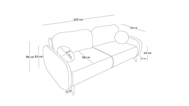 Imaginea Canapea Carmen