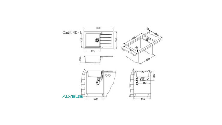 Imaginea Pachet Cadit 40 + baterie Flexa All Black