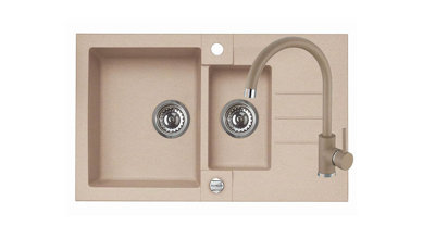 Arata detalii pentru Pachet Chiuveta Rock 70 + Baterie Kati Imaginea Pachet Chiuveta Rock 70 + Baterie Kati