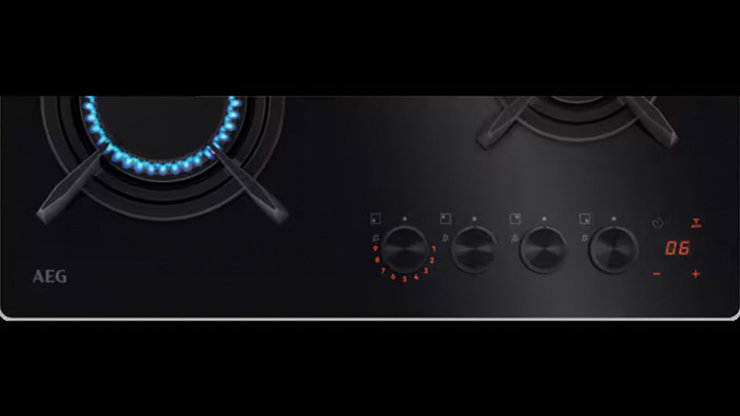 Imaginea Plita AEG HKB64453NB