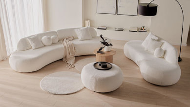 COTTL + COTTR + Armless + Pouf Imaginea Canapea Soul