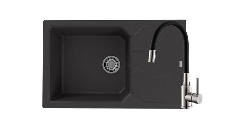 Imaginea Pachet Chiuveta Record 40 + Baterie Flexa