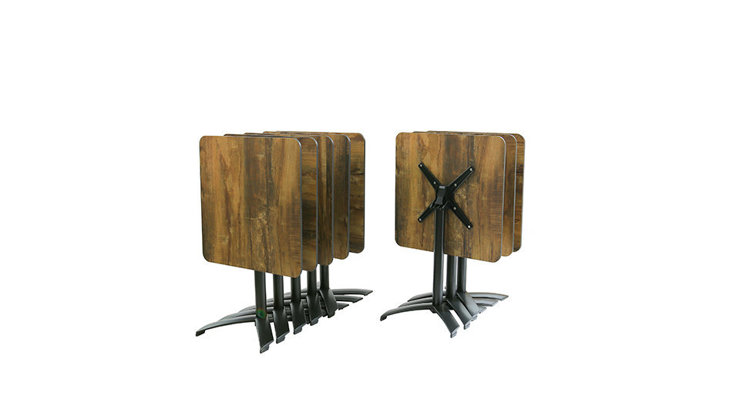 Imaginea Masa terasa Dark wood