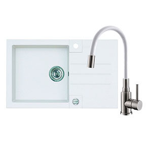 Pachet Rock130 si baterie Flexa Alb