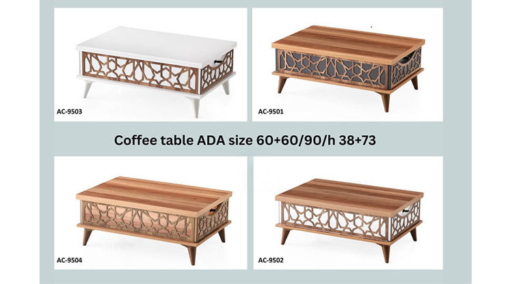 Imaginea Masa de cafea extensibila Ada