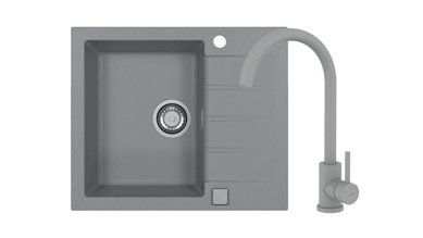 Imaginea Pachet Chiuveta Cadit 10 + baterie Jana