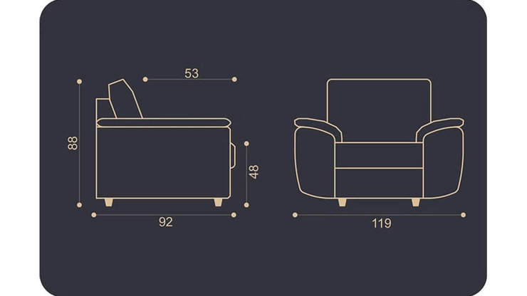 Imaginea Fotoliu Emily