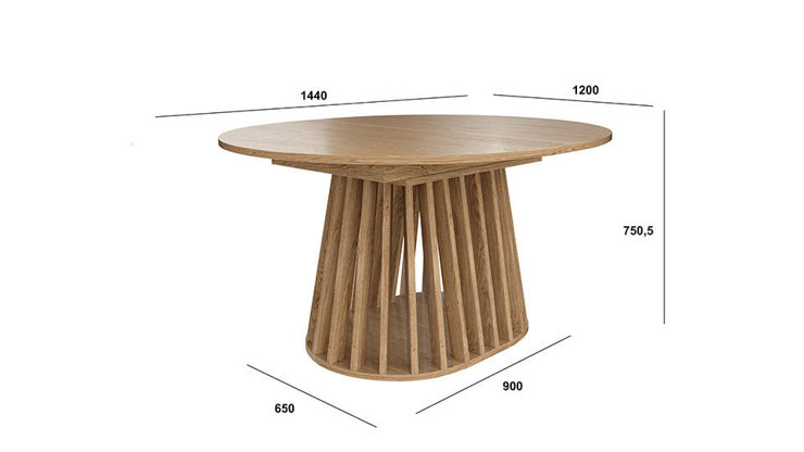 Imaginea Masa dining rotunda Frida