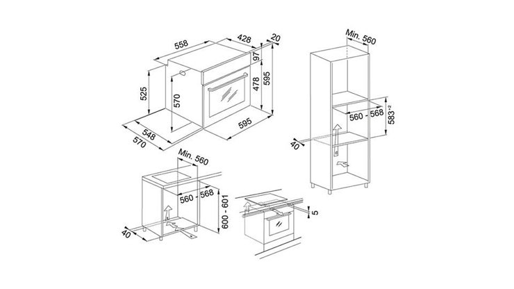 Imaginea Cuptor Franke FSL 82 H XS Inox