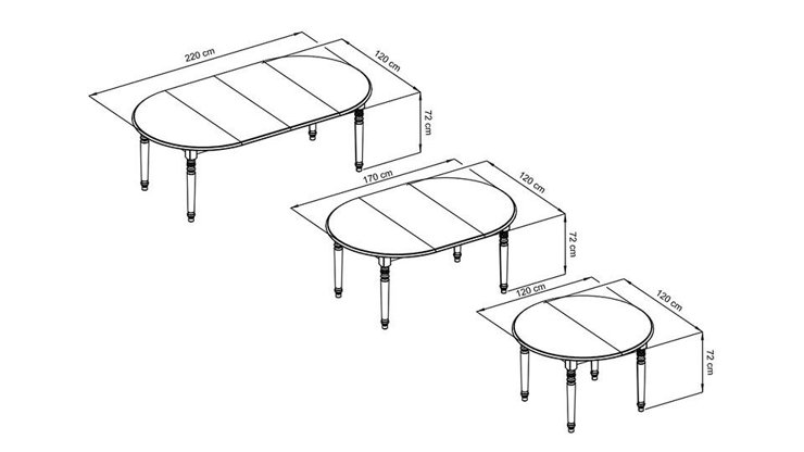 Imaginea Masa dining rotunda Apolline