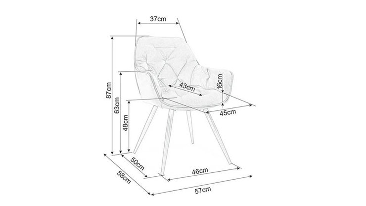 Imaginea Scaun KJC38