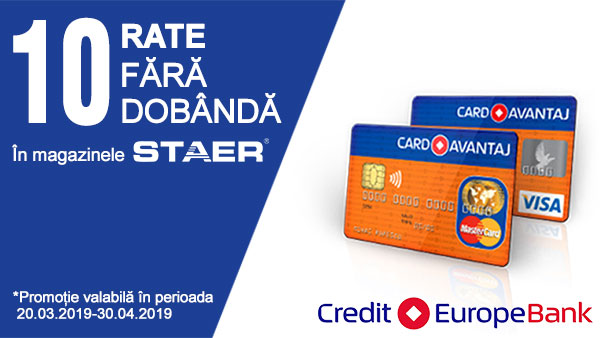 Card Avantaj 10 rate